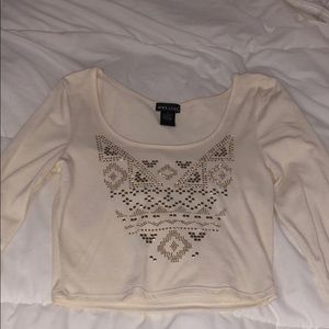 Long sleeve Crop top